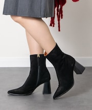 【ANGEL ALARCON】フレアヒールセンターシームブーツ