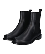 【ANGEL ALARCON】オブリークトウローヒールサイドゴアブーツ