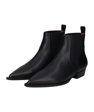 【ANGEL ALARCON】ポインテッドトウローヒールサイドゴア