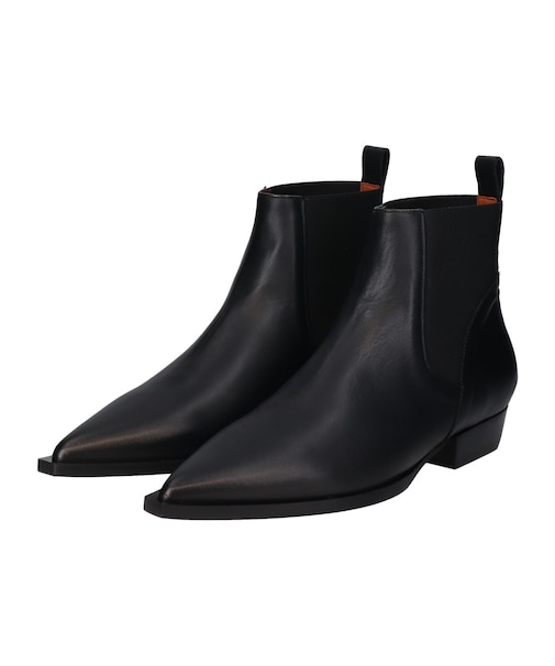 【ANGEL ALARCON】ポインテッドトウローヒールサイドゴア