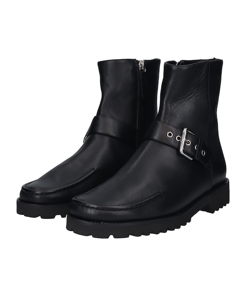 【FABIO RUSCONI】オブリークトウベルトモカブーツ