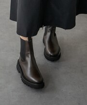 【FABIO RUSCONI】タンクソールサイドゴアブーツ