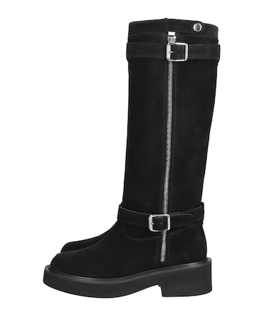 【FABIO RUSCONI】ラウンドトウエンジニアロングブーツ