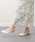 【INTER-CHAUSSURES】スクエアトウバックバンドパンプス