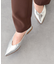【INTER-CHAUSSURES】ポインテッドトウサケットバレエシューズ