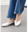 【INTER-CHAUSSURES】ラウンドトウサケットバレエシューズ