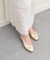 【INTER-CHAUSSURES】ラウンドトウサケットバレエシューズ