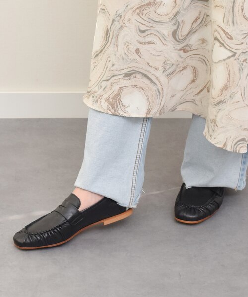 INTER-CHAUSSURES】ラウンドトウベーシックローファー