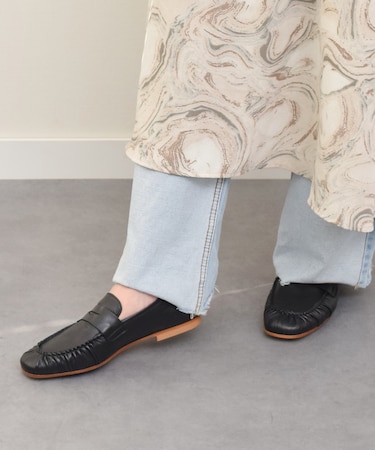 【INTER-CHAUSSURES】ラウンドトウベーシックローファー