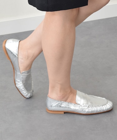 【INTER-CHAUSSURES】ラウンドトウベーシックローファー