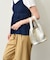 【Andrea Cardone】メタリックレザーバケットバッグ