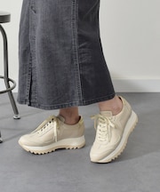 【LUCA GROSSI】EVAソールレースアップスニーカー