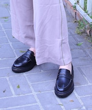 【bussola】撥水コインローファー