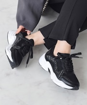 【BRIDGET BIRKIN】ラメツイードコンビスニーカー