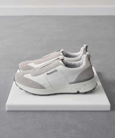 【bussola】撥水スリッポンスニーカー