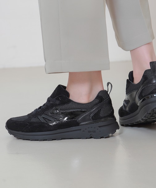 【bussola】撥水コンビスニーカー