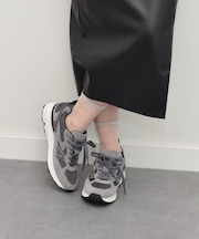 【bussola】撥水コンビスニーカー