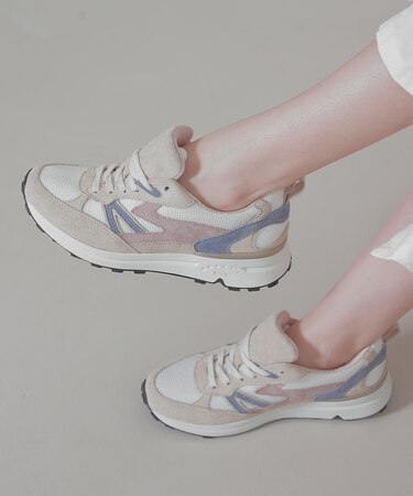 【bussola】撥水コンビスニーカー