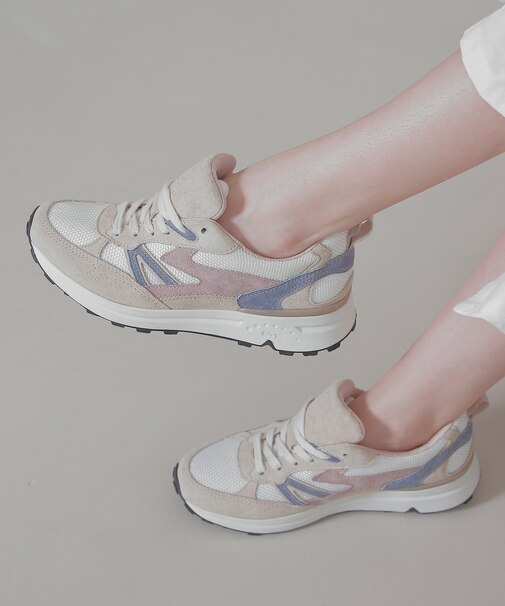 【bussola】撥水コンビスニーカー