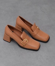 【ANGEL ALARCON】ヒールアップバックルローファー