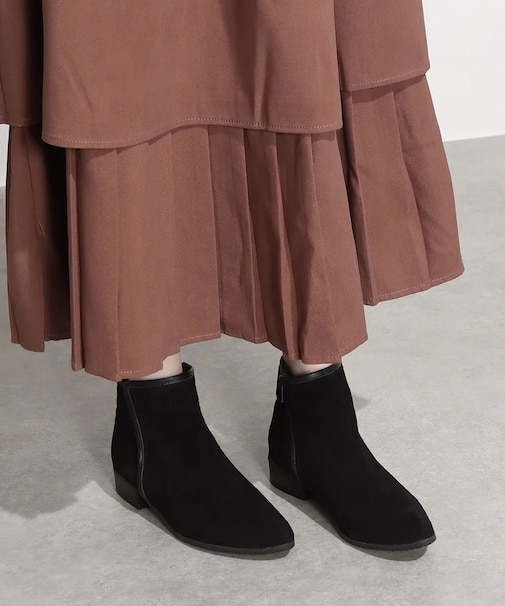 【PARADIS COULEUR】ポインテッドトウショートブーツ