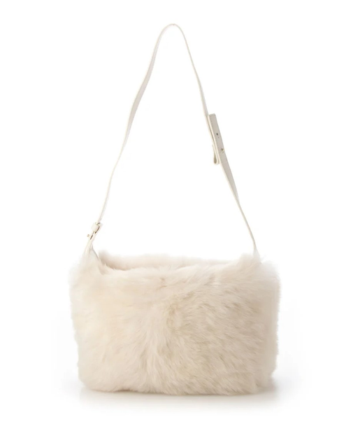 【ANITA BILARDI】ファーハンドバッグ