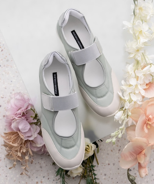 【PARADIS COULEUR】ロープロファイルメリージェーンスニーカー