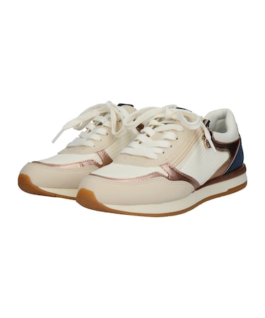 【Tamaris】スタイリッシュサイドジップスニーカー