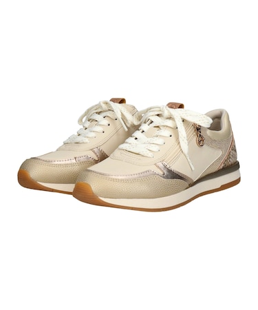 【Tamaris】スタイリッシュサイドジップスニーカー