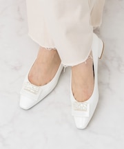 【Bridget Birkin】グリッターパーツパンプス