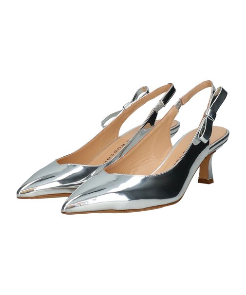 【FABIO RUSCONI】ポインテッドトウサイドリボンバックバンド