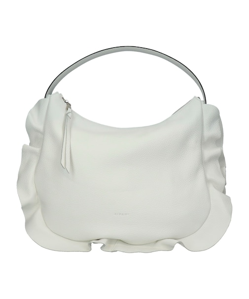 【RIPANI】サイドフリルホーボーバッグ・ラージ