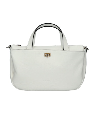 【RIPANI】ホワイトソフトレザー2WAYバッグ