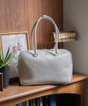 【CHRISTIAN VILLA】イタリアンレザークラシックボストン