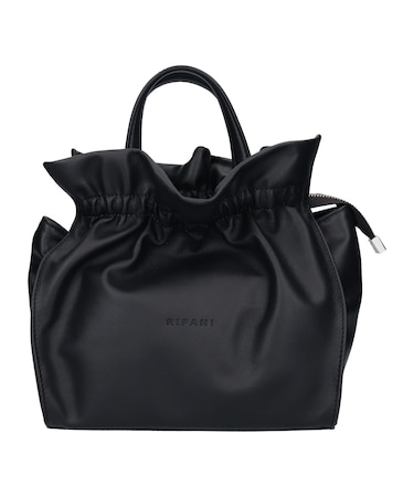 【RIPANI】ソフトギャザー巾着2WAYバッグ