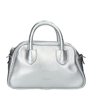 【RIPANI】ミニボストン・シルバー2WAYバッグ