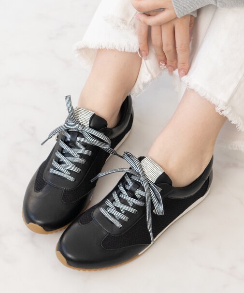 【Bridget Birkin】サイドメッシュスニーカー