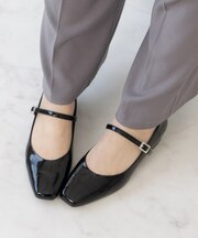 【Bridget Birkin】ビジューメリージェーンレインパンプス