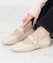 【Bridget Birkin Walk】ビジューメリージェーンパンプス