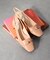 【INTER-CHAUSSURES】スクエアトウチャンキーヒールバックバンド