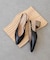 【INTER-CHAUSSURES】ポインテッドトウVカットバックバンド