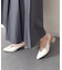 【INTER-CHAUSSURES】ポインテッドトウVカットバックバンド