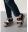 【INTER-CHAUSSURES】バックルウエッジサンダル