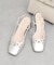【INTER-CHAUSSURES】スクエアトウチャンキーヒールバックバンド