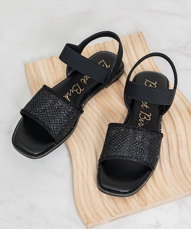 【Bridget Birkin】ピースビジューキラキラサンダル