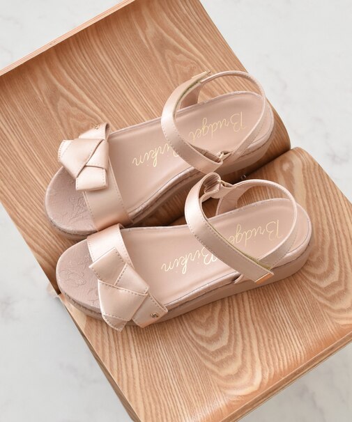 【Bridget Birkin】リボンベルトジャガードサンダル