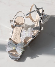 【Bridget Birkin】ジュエリーチュールリボンサンダル