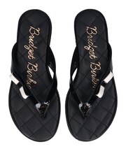 【Bridget Birkin】キルティングリボントングサンダル