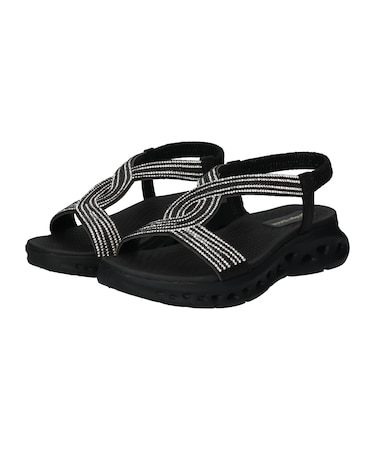 【Bridget Birkin】ビジューダイヤスポーツサンダル