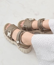 【Bridget Birkin】ベルクロスポーツサンダル